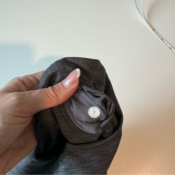 Lululemon Wunder Under High-Rise Tight 28" Legging Heathered Grey Size 2 - Picture 9 of 13